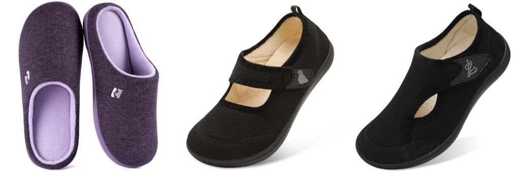 House Shoes For Arthritic Feet combined image