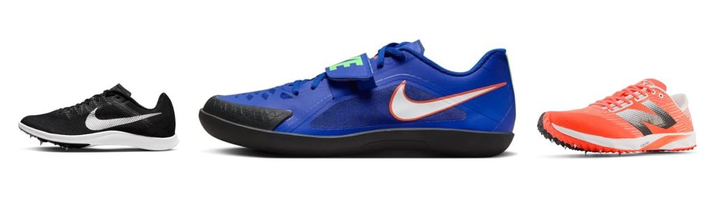 Indoor Track Running Shoes combined image