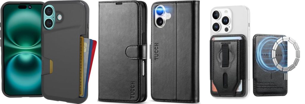 Iphone 16 Wallet Case combined image