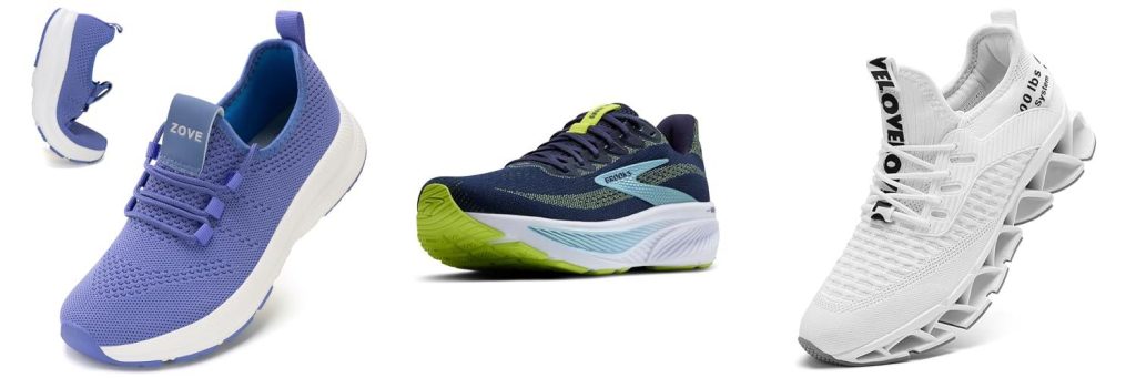 Jogging Shoes For Bad Knees combined image