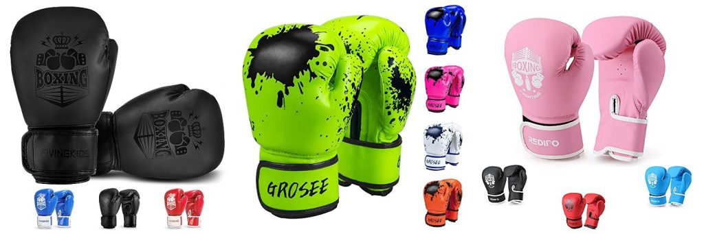 Kids Boxing Gloves combined image