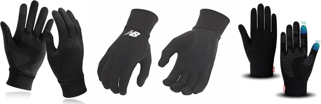 Lightweight Running Gloves combined image