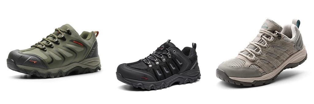 Low Cost Hiking Shoes combined image