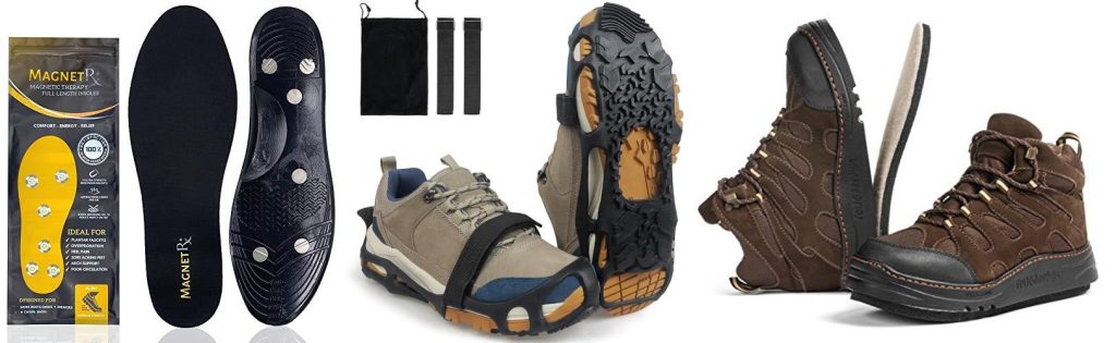 Magnetic Roofing Shoes combined image