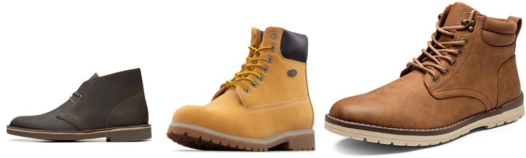 MenS Chukka Boot combined image
