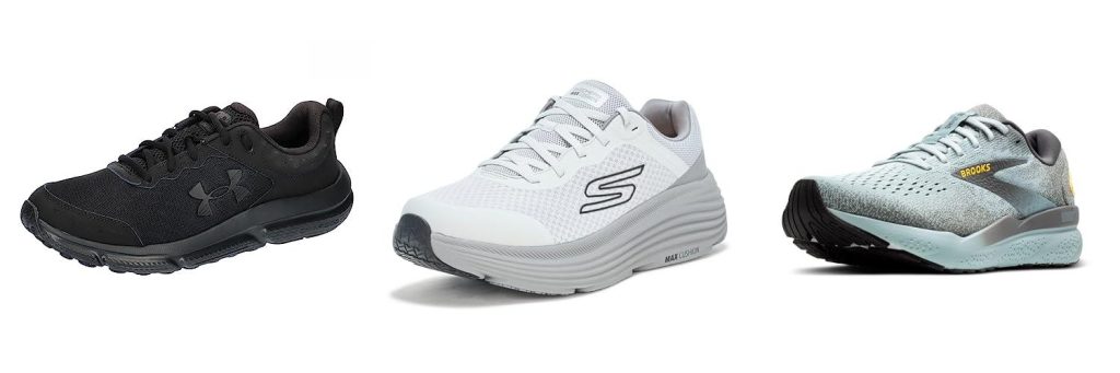 MenS Cushioned Running Shoes combined image