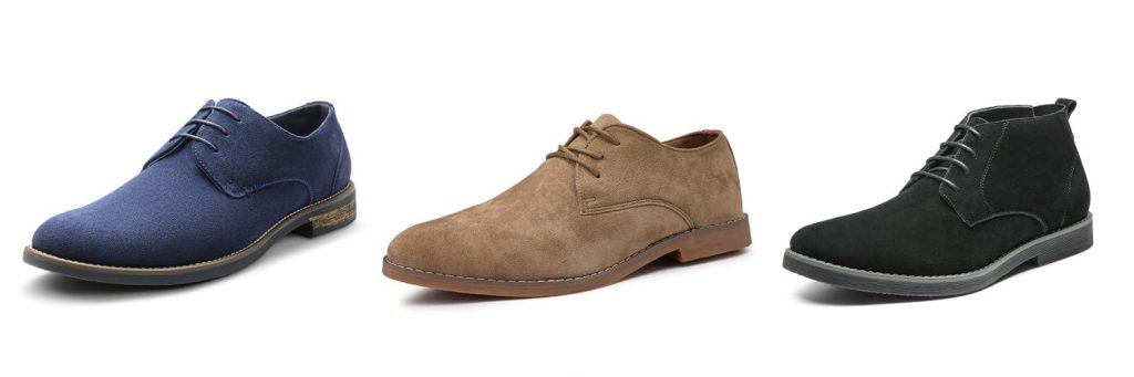 MenS Suede Shoes combined image