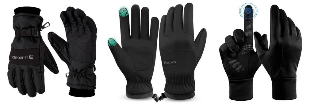 MenS Waterproof Gloves combined image