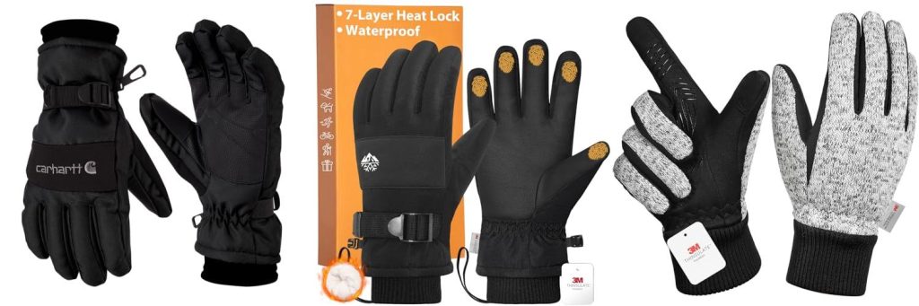 MenS Winter Gloves For Extreme Cold combined image