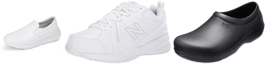 Men Nursing Shoes combined image