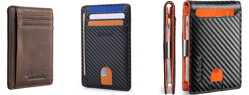 Mens Travel Wallet combined image