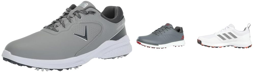 Mens Waterproof Golf Shoes combined image
