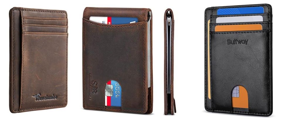 Minimal Leather Wallet combined image