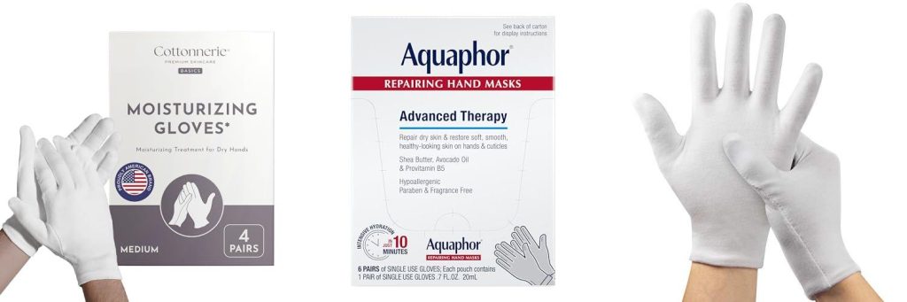 Moisturizing Gloves For Dry Hands combined image