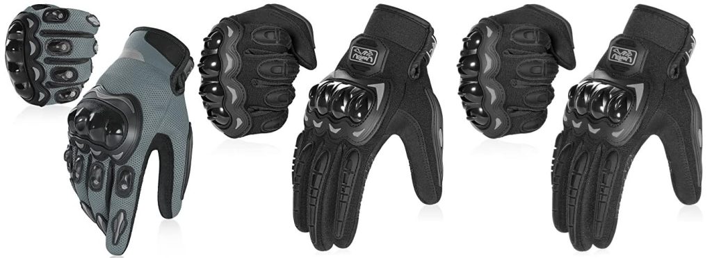 Motorbike Summer Gloves combined image