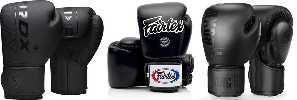 Muay Thai Boxing Gloves combined image