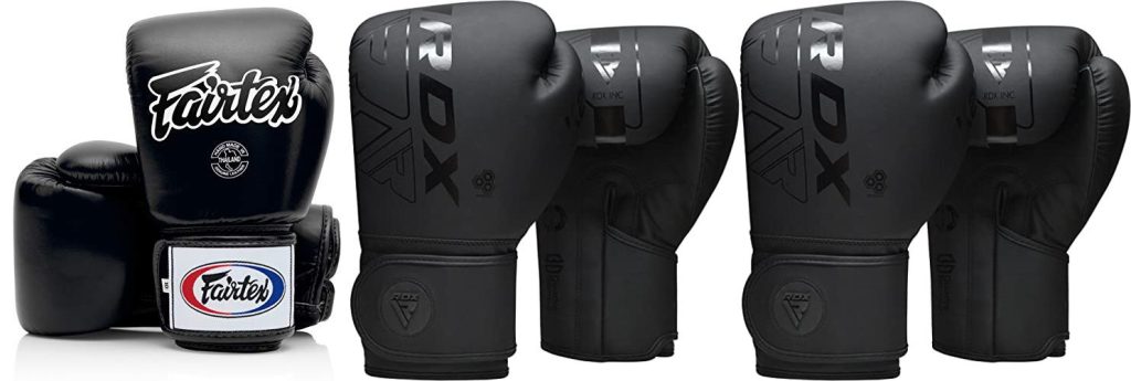 Muay Thai Sparring Gloves combined image