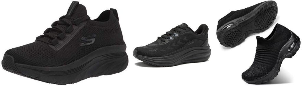 Non Slip Shoes For Plantar Fasciitis combined image