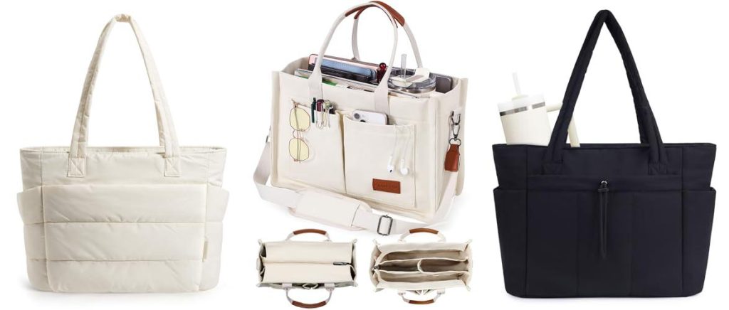 Organized Tote Bag combined image