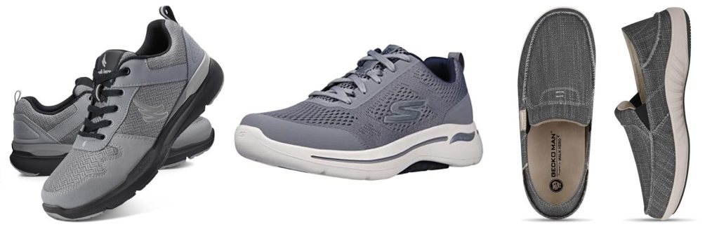 Orthopedic Shoes For Men With Arch Support combined image