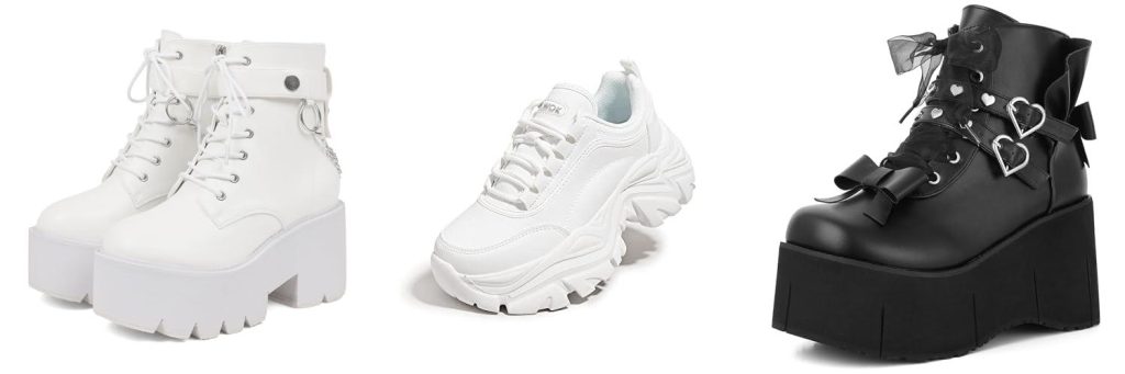 Platform Shoes For Concerts combined image