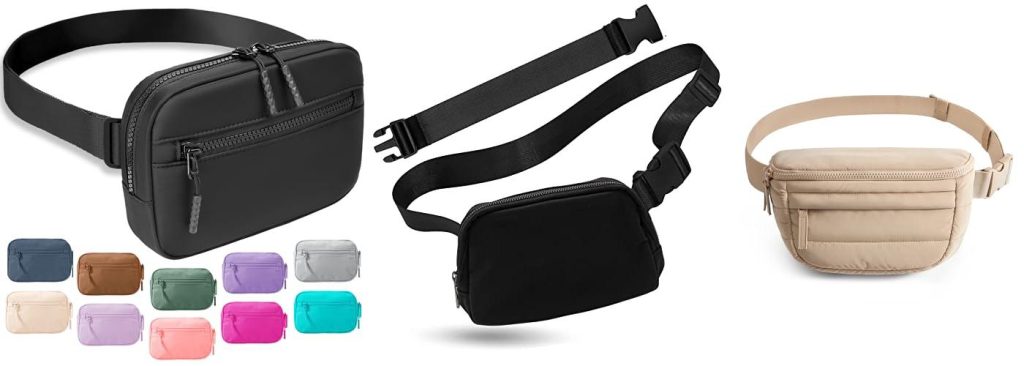 Plus Size Belt Bag combined image