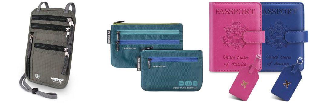 Rfid Travel Wallet combined image