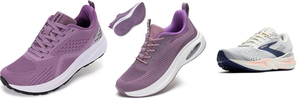 Running Shoes For People With Bunions combined image
