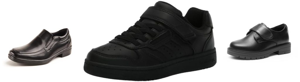 School Shoes For Boys combined image