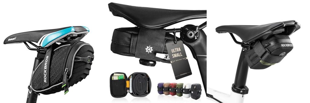 Seat Bag For Road Bike combined image