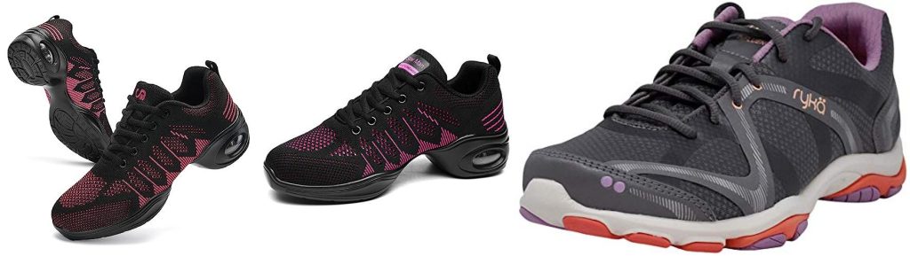 Shoes For Aerobic Dance Class combined image