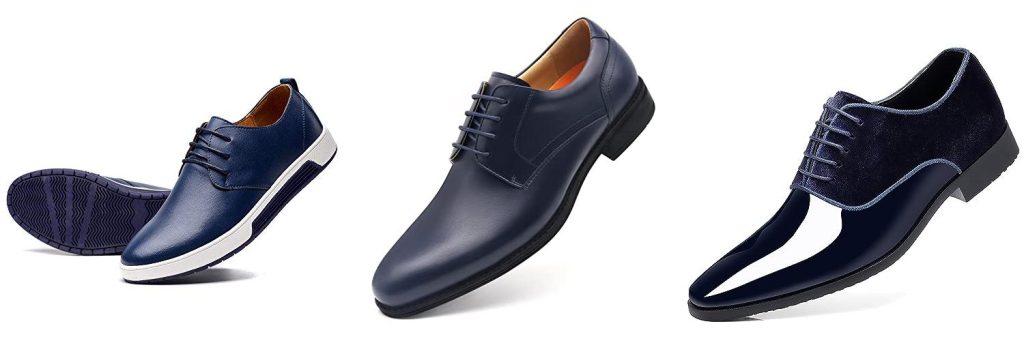 Shoes For Blue Suit combined image