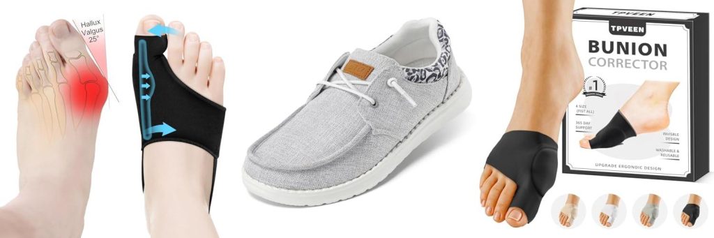Shoes For Bunion Pain combined image