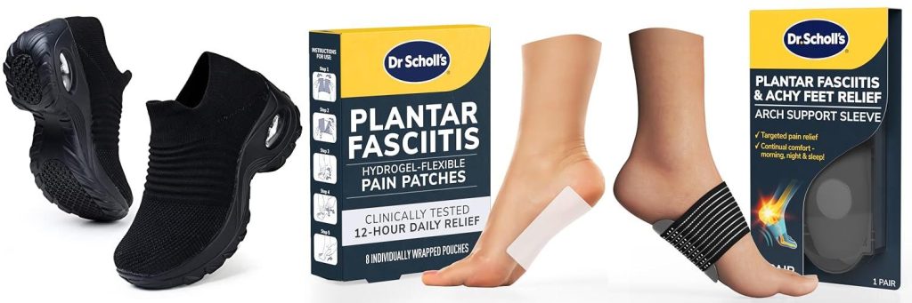 Shoes For Fasciitis combined image
