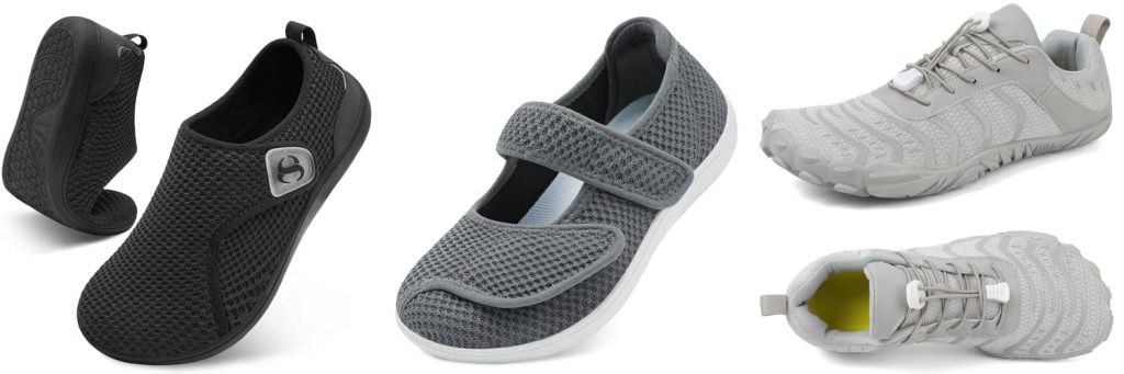 Shoes For Overweight Person combined image