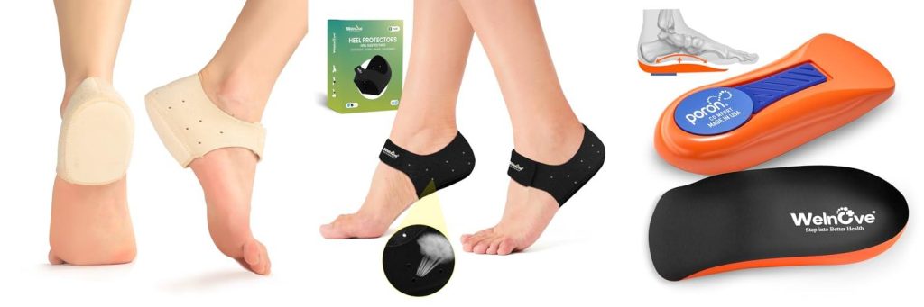 Shoes For Painful Heels combined image