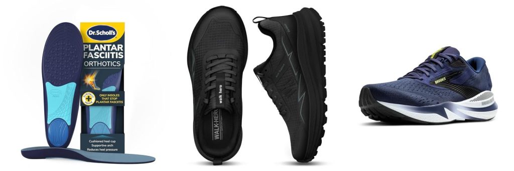 Shoes For Plantar Fasciitis Men combined image
