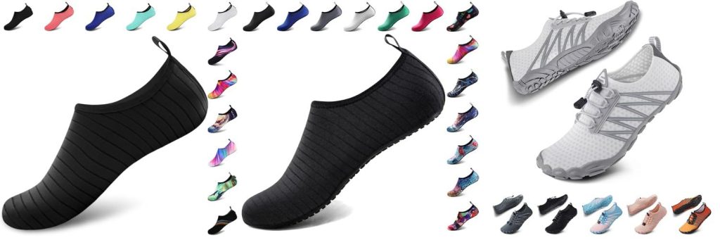 Shoes For Water Park combined image