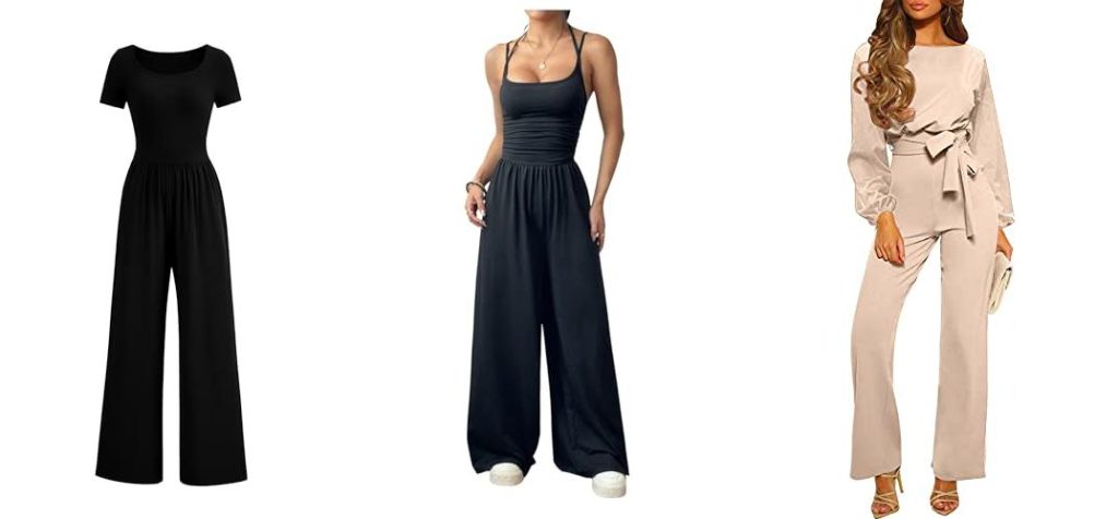Shoes For Wide Leg Jumpsuit combined image