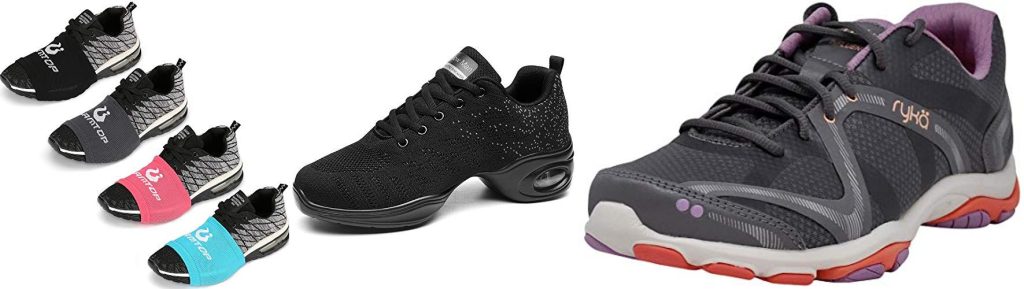 Shoes For Zumba Class combined image