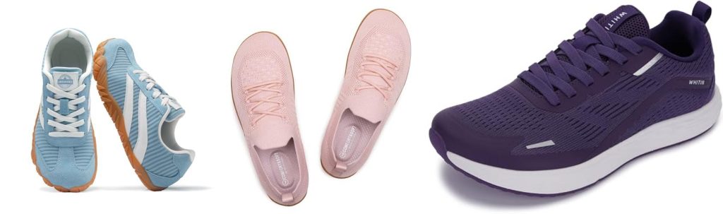 Shoes Narrow Heel Wide Toe Box combined image