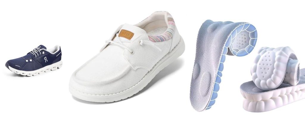 Shoes On Feet All Day combined image