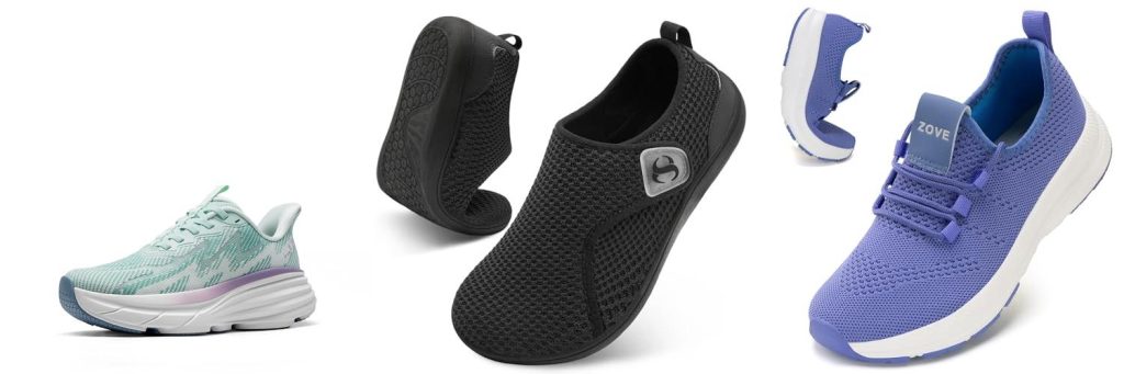 Shoes To Wear For Bad Knees combined image
