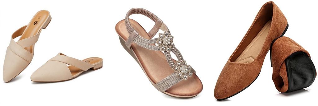 Shoes To Wear With A Maxi Dress combined image