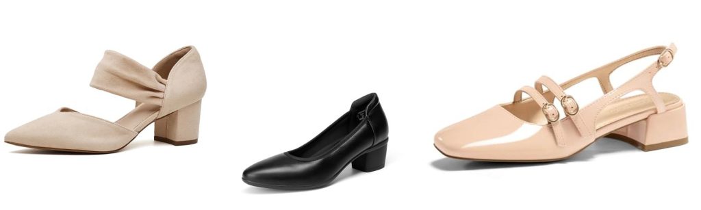 Shoes To Wear With A Midi Dress combined image