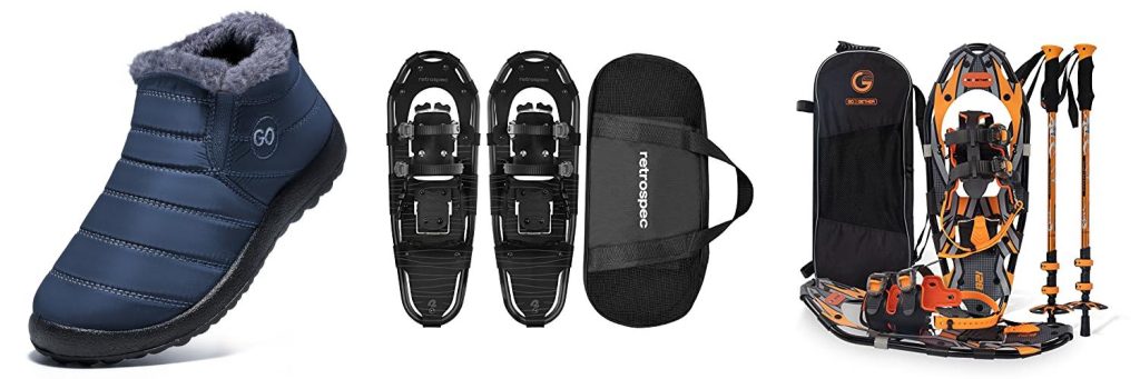 Shoes To Wear With Snowshoes combined image