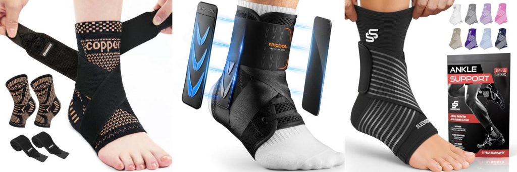 Shoes To Wear With Sprained Ankle combined image