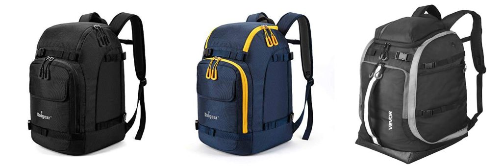 Ski Boot Backpack combined image