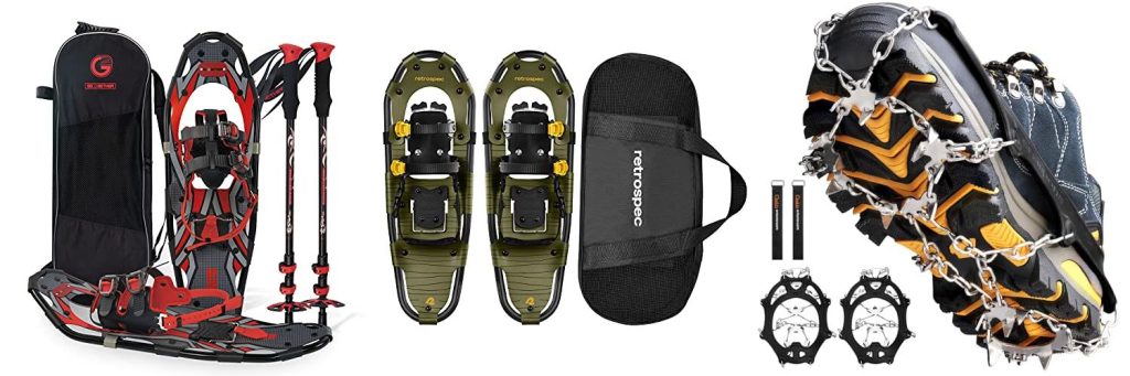 Snow Shoes For Hiking combined image