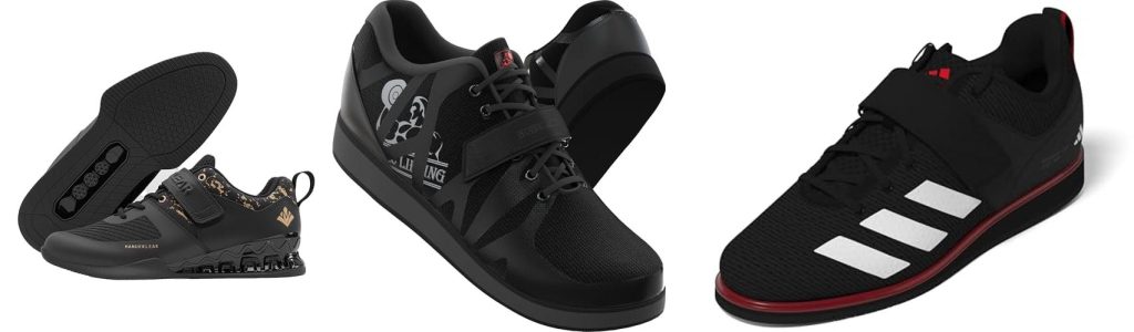 Squat Shoes For Powerlifting combined image
